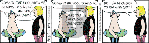 The Born Loser on Monday August 18, 2014 Comic Strip