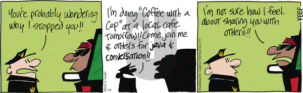 The Knight Life on Monday January 8, 2018 Comic Strip