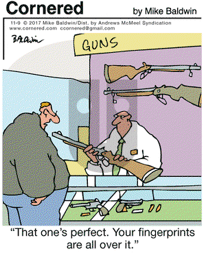 Cornered on Thursday November 9, 2017 Comic Strip