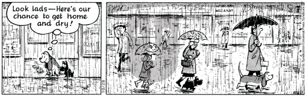 Fred Basset on Thursday October 28, 2004 Comic Strip