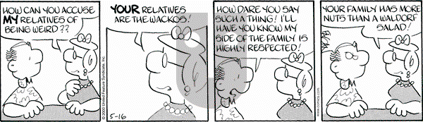 Drabble on Tuesday May 16, 2000 Comic Strip