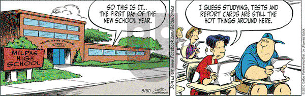 Baldo on Monday August 30, 2010 Comic Strip