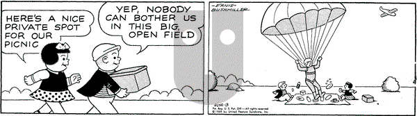 Nancy on Friday June 13, 1969 Comic Strip