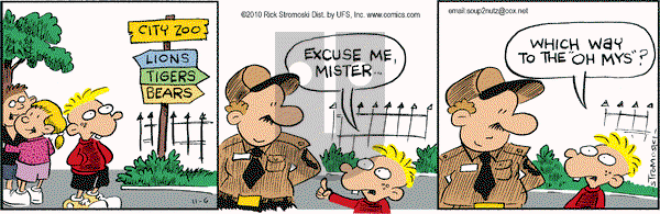 Soup to Nutz - Old on Saturday November 6, 2010 Comic Strip