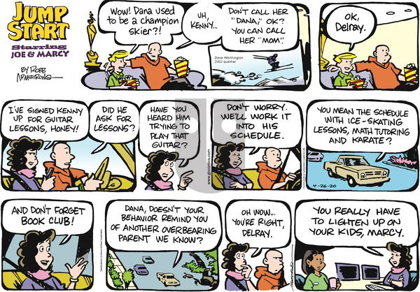 JumpStart on Sunday April 26, 2020 Comic Strip