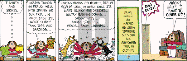 Cathy Classics on Thursday August 7, 2003 Comic Strip