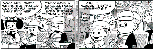 Nancy on Tuesday June 12, 2007 Comic Strip
