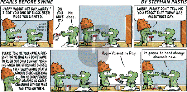 Pearls Before Swine on Sunday February 14, 2010 Comic Strip