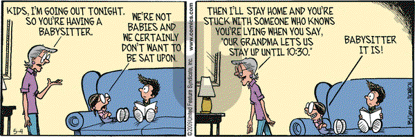 Grand Avenue on Tuesday May 5, 2009 Comic Strip