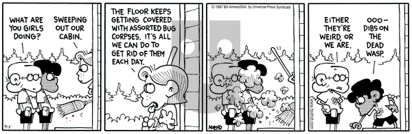 FoxTrot on Tuesday July 1, 1997 Comic Strip