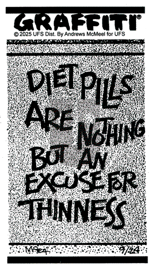 Graffiti on Wednesday September 24, 2025 Comic Strip