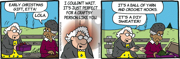 Lola on Friday December 7, 2018 Comic Strip