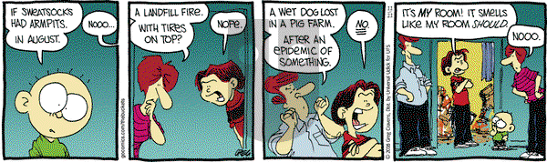 The Buckets on Monday November 21, 2016 Comic Strip