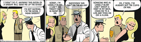 Rip Haywire on Thursday January 30, 2020 Comic Strip
