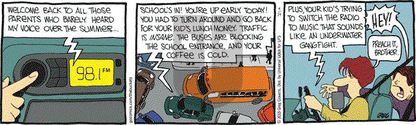 The Buckets on Monday September 14, 2015 Comic Strip