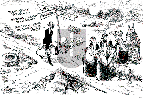 Pat Oliphant on Friday March 25, 2011 Comic Strip