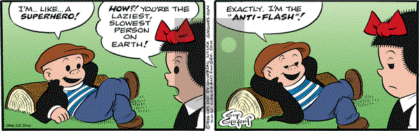 Nancy on Friday January 22, 2016 Comic Strip