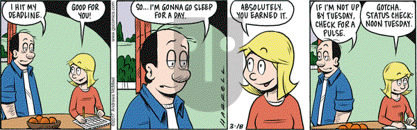 Adam@Home on Saturday March 18, 2017 Comic Strip