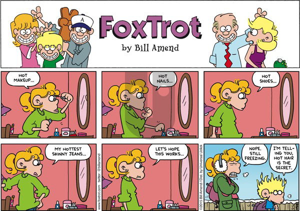 FoxTrot on Sunday December 6, 2015 Comic Strip