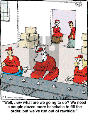 In the Bleachers - Friday March 7, 2003 Comic Strip