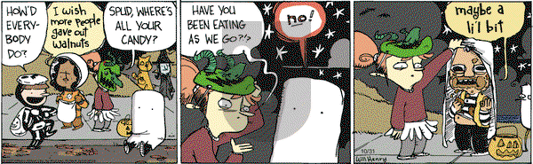 Wallace the Brave on Saturday October 31, 2020 Comic Strip