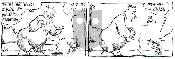 The Grizzwells on Saturday March 4, 2006 Comic Strip