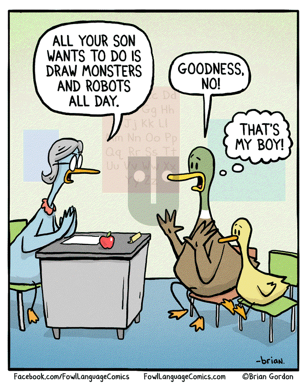 Fowl Language - Wednesday December 14, 2016 Comic Strip