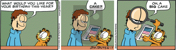 Garfield on Thursday June 17, 2010 Comic Strip