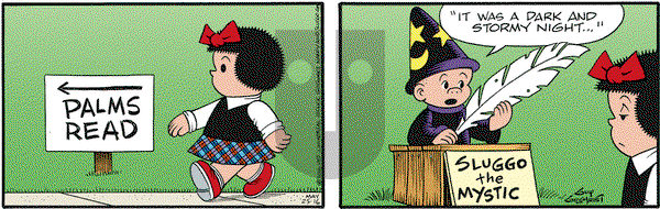 Nancy on Wednesday May 25, 2016 Comic Strip