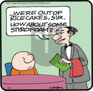 Ziggy on Friday May 9, 2014 Comic Strip
