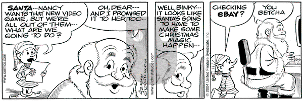 Nancy on Sunday May 22, 2005 Comic Strip