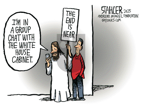 Jeff Stahler - Wednesday March 26, 2025 Comic Strip