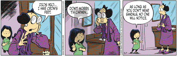 Baldo on Tuesday March 1, 2005 Comic Strip