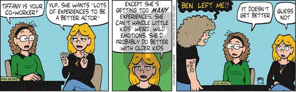 Luann on Thursday November 14, 2013 Comic Strip