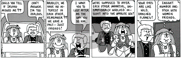 Cathy Classics on Wednesday March 9, 1994 Comic Strip
