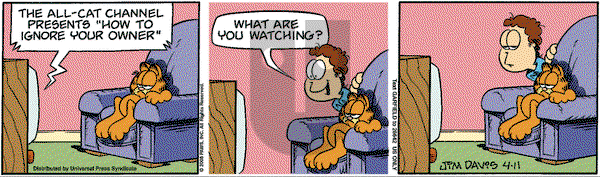 Garfield on Friday April 11, 2008 Comic Strip