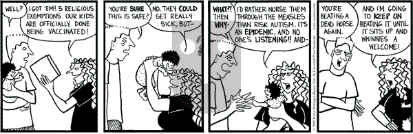 Clear Blue Water on Saturday October 15, 2005 Comic Strip