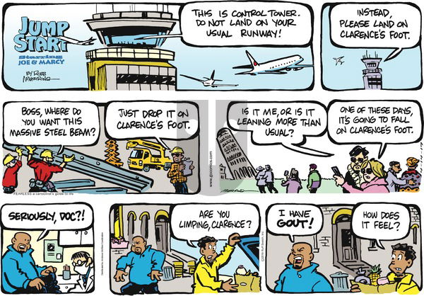 JumpStart on Sunday April 14, 2019 Comic Strip