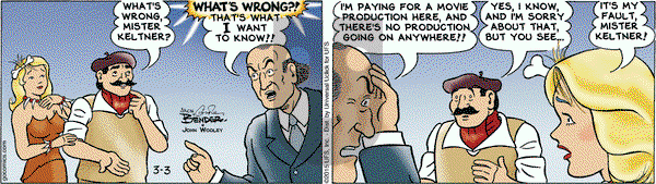Alley Oop on Tuesday March 3, 2015 Comic Strip