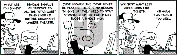 FoxTrot on Wednesday May 4, 2005 Comic Strip