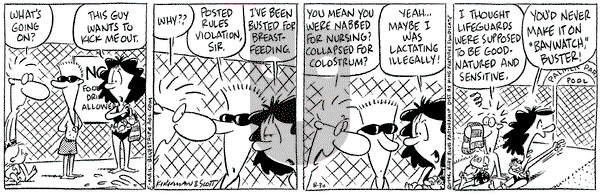 Baby Blues on Friday August 30, 1996 Comic Strip