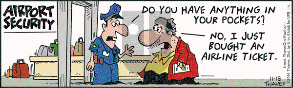 Frank and Ernest on Tuesday November 18, 2014 Comic Strip