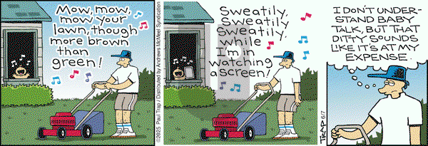 Thatababy on Saturday June 7, 2025 Comic Strip