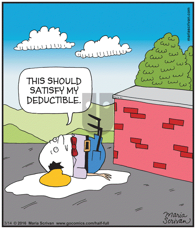 Half Full on Friday March 14, 2025 Comic Strip