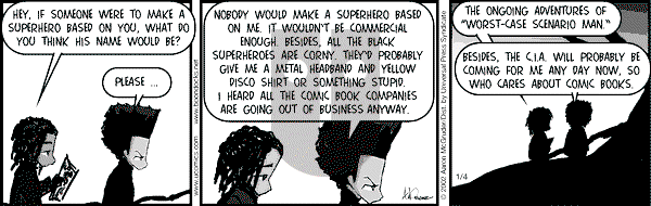 The Boondocks on Friday August 7, 2009 Comic Strip