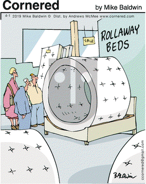 Cornered on Monday April 1, 2019 Comic Strip