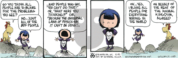 Non Sequitur on Friday May 20, 2016 Comic Strip