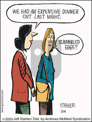 Moderately Confused on Tuesday March 4, 2025 Comic Strip