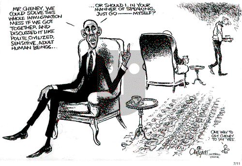 Pat Oliphant on Friday July 11, 2014 Comic Strip