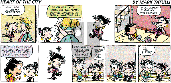 Heart of the City on Sunday July 4, 1999 Comic Strip
